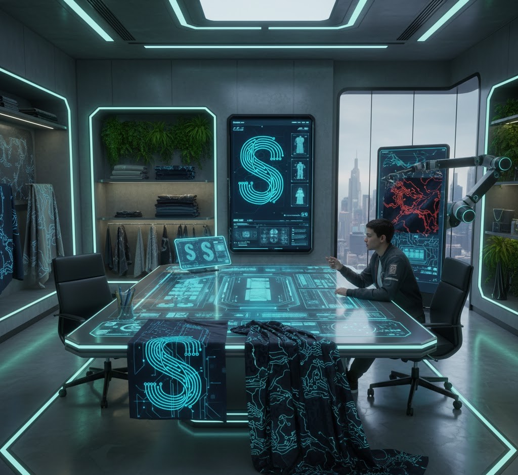 Custom textile design process